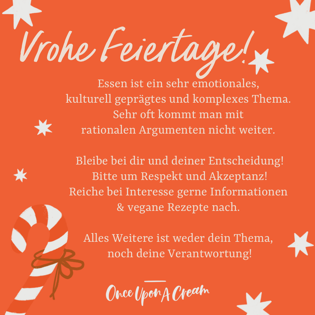 Vegane Weihnachten mit der nicht-veganen Familie Tipps & Tricks