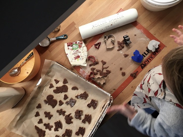 Vegane Kekse backen mit Kindern